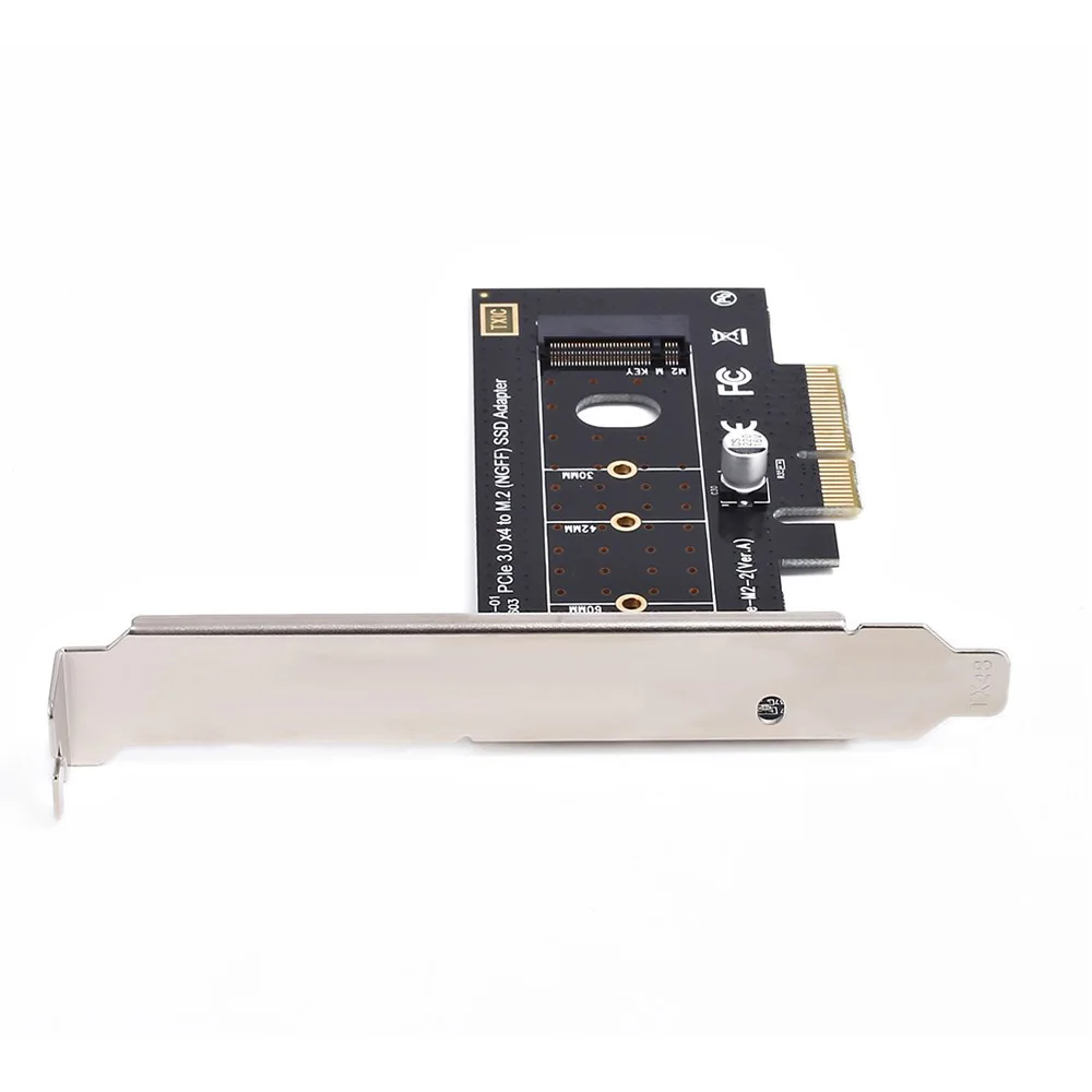 NGFF M.2 Накопитель SSD с протоколом NVME PCI Express PCIe 3,0X4 хост-контроллер карты расширения М-ключа SSD адаптера с низкий кронштейн