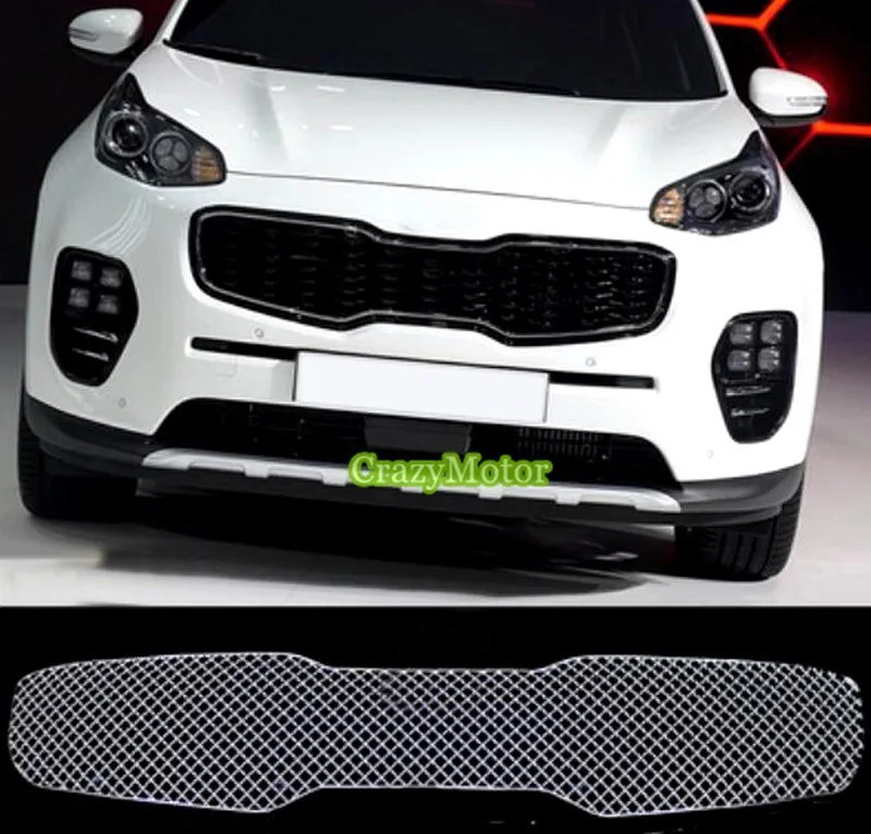 Для KIA Sportage KX5 Передняя решетка гриль Безель сотовая сетка покрытие автомобиля Стайлинг