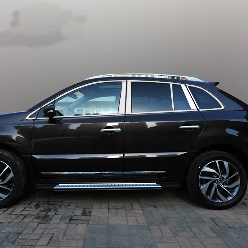 Автомобильная планка окна lsrtw2017 304 из нержавеющей стали для renault koleos 200 2008 2009 2010 2011