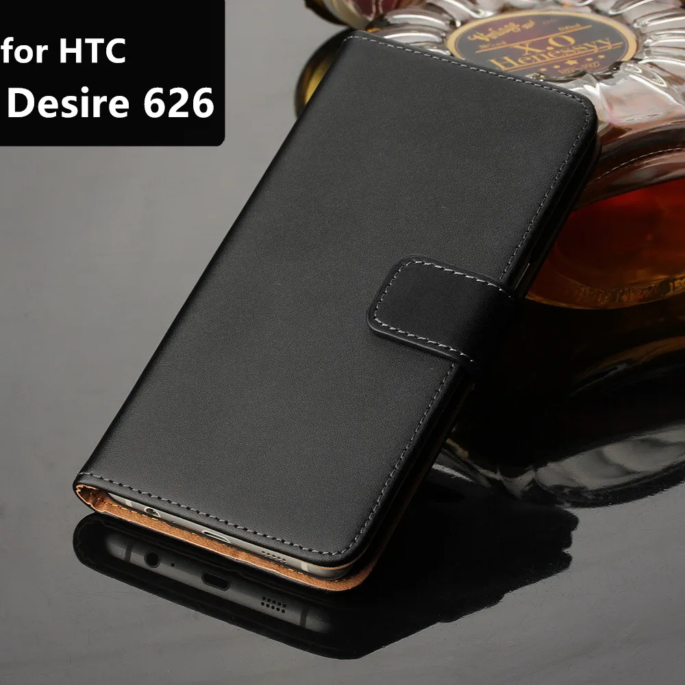 Премиум кожаный откидной Чехол D626 роскошный чехол-кошелек для HTC Desire 626