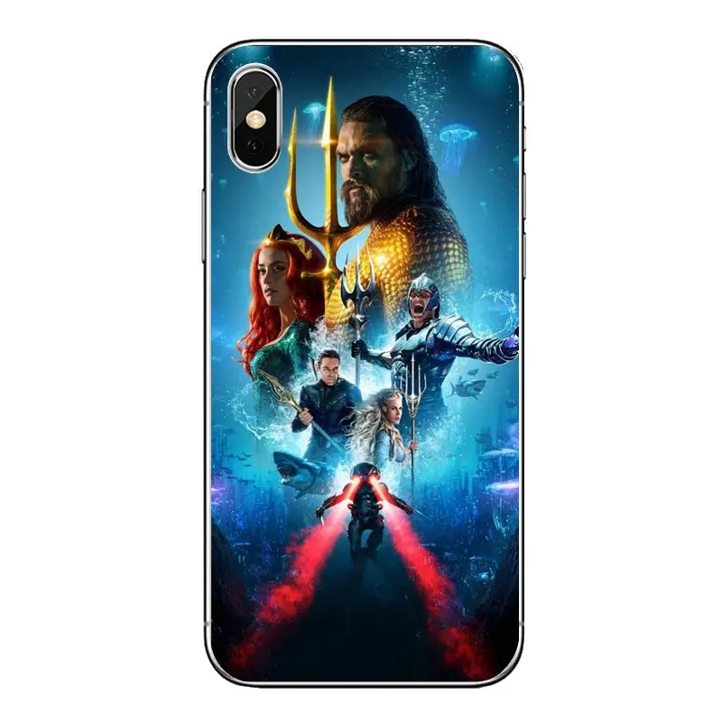 Прозрачные мягкие чехлы для Nokia 2 3 5 6 8 9 230 3310 1 7 Plus DC Comics movie Aquaman | Мобильные телефоны