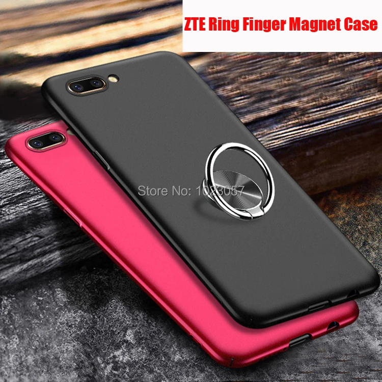 360 Degree Ring Finger Holder Car Magnet Phone Case For Nubia Z11 Z17 Mini Lite Stand ZTE lite |
