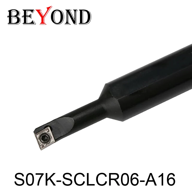 

BEYOND S07K SCLCR SCLCL A16 стандартная фреза токарного станка с ЧПУ держатель токарного инструмента Расточная штанга карбидные вставки