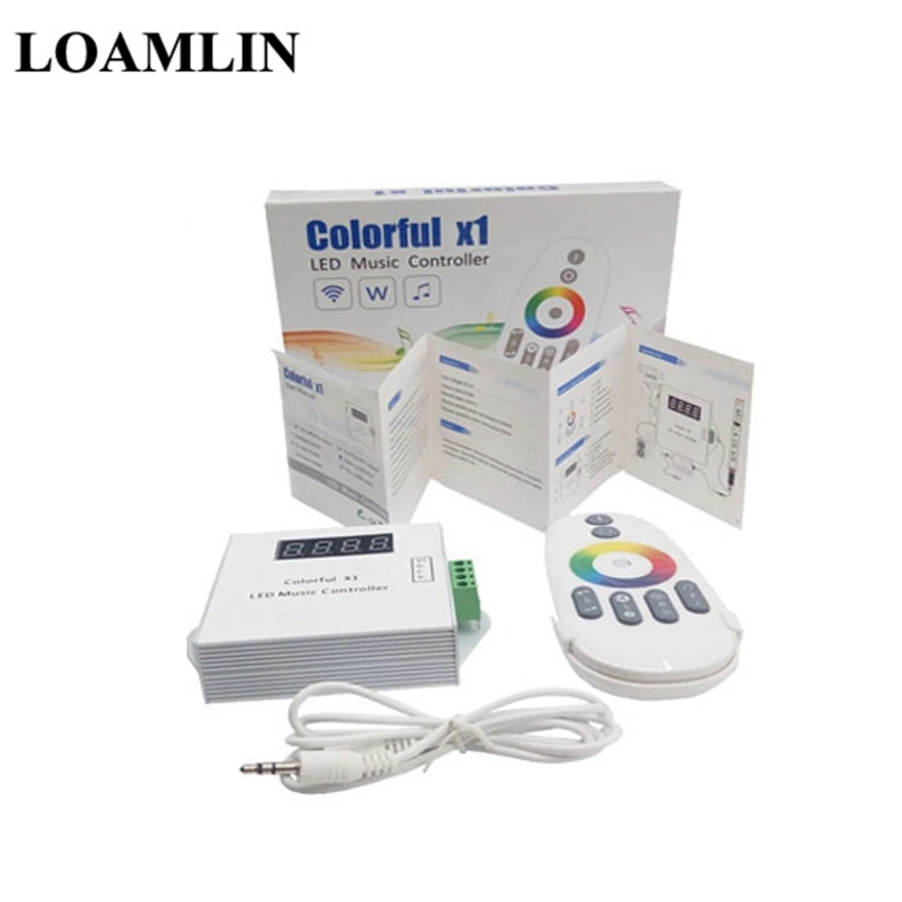 Only Colorful x 1 WS2812B WS2812 цветных(RGB) светодиодных лент светильник Colorfulx1 RGB светодиодный музыкальный контроллер DC5V светодиодный трансформатор комплект 5 м 10 м 60 светодиодов/m - Испускаемый цвет: Only Colorful x 1