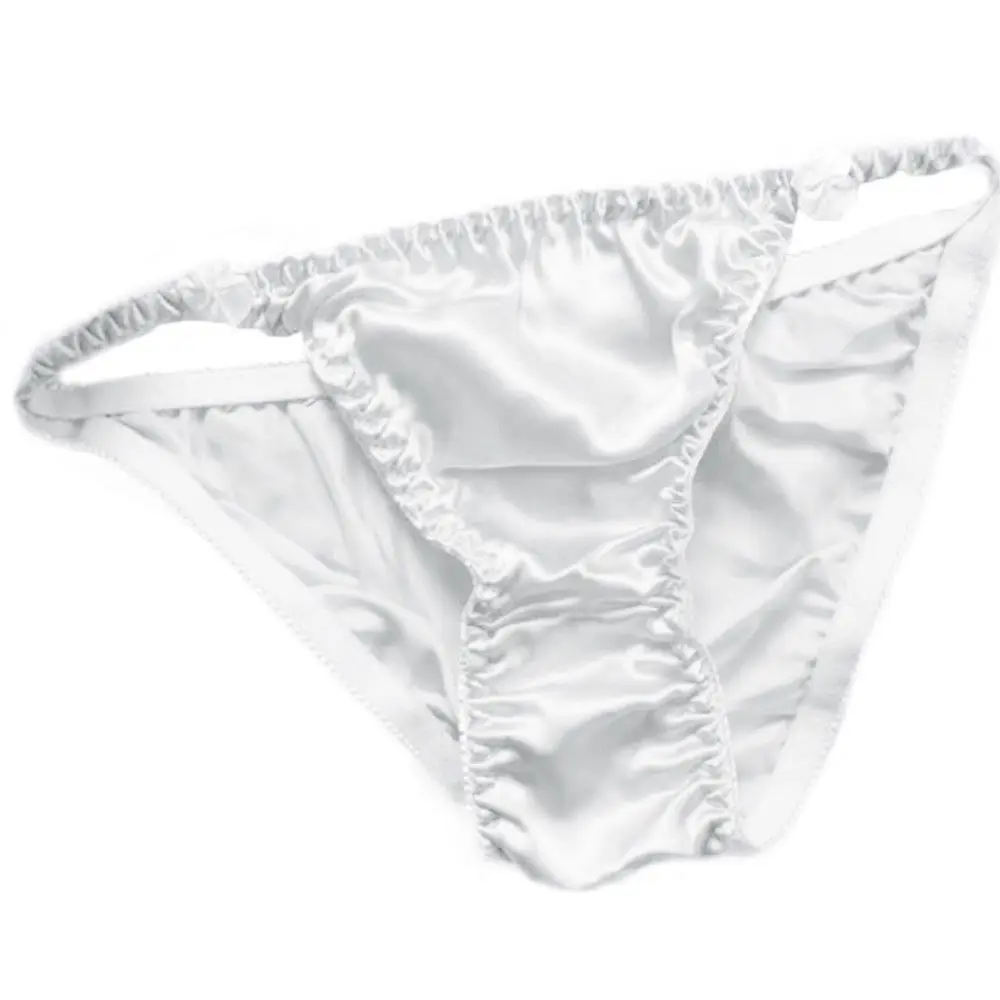 S-2XL! seamless low-Rise women's sexy 100% Silk lady panties seamless santin breathable Hollow briefs Plus Size girl underwear