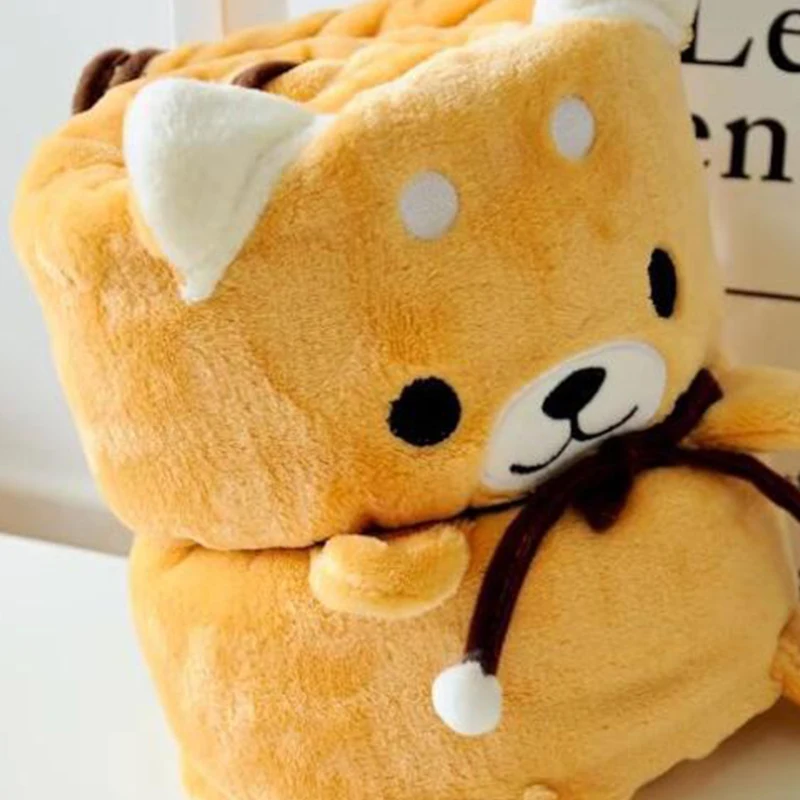 YunNasi мягкая игрушка для собаки с одеялом мягкие игрушки Kawaii shaba Inu спальный коврик