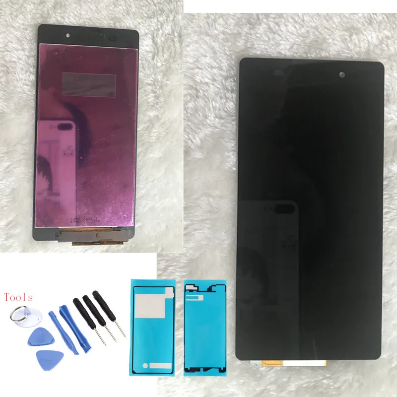 Для Sony Xperia Z2 L50W D6502 D6503 ЖК дисплей Экран дисплея сенсорная Панель полный комплект