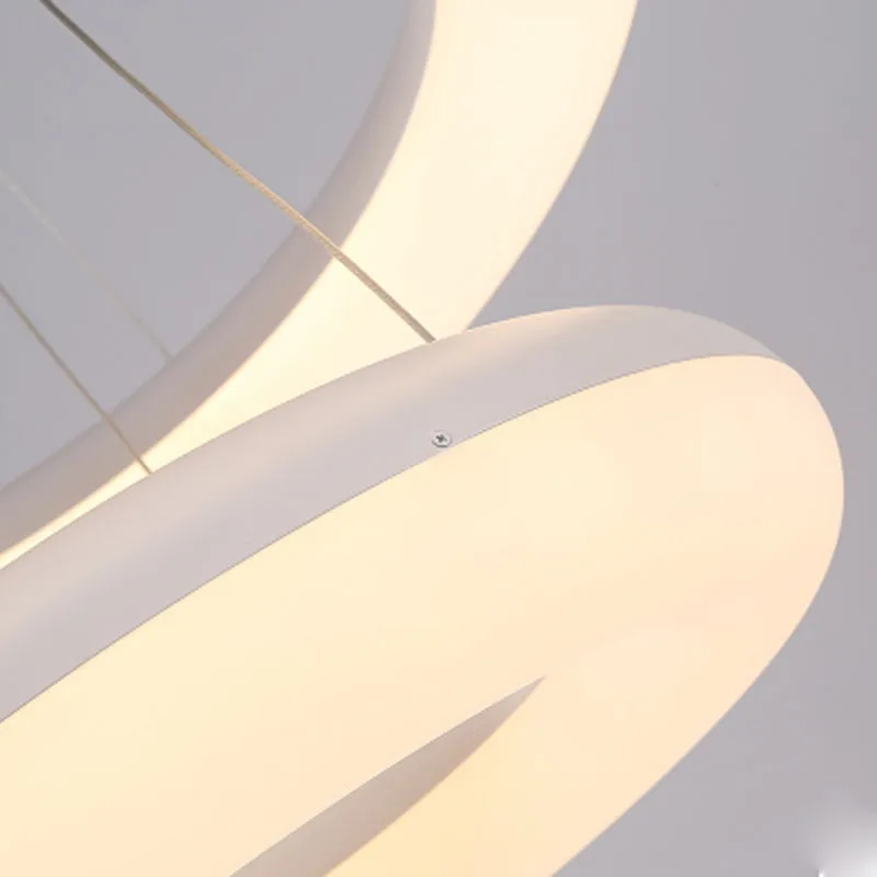 Подвесная светодиодная круглая акриловая лампа Индивидуальный Светодиодный