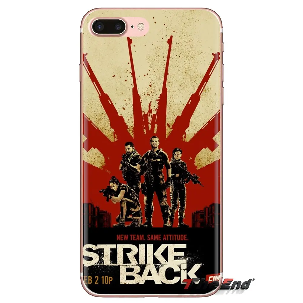 Мягкие прозрачные чехлы для Samsung Galaxy J1 J2 J3 J4 J5 J6 J7 J8 Plus 2018 Prime 2015 2016 2017 Strike Back Season 6 |