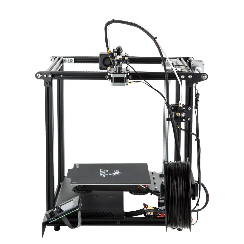 CREALITY 3d принтер Creality Ender-5 с Лэнди стабильная мощность, Cmagnetic сборка пластины, выключение питания обновление+ 3D нити+ горячая кровать+ SD