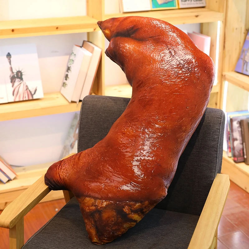 Креативная плюшевая подушка с имитацией ног свиньи Мягкая Милая игрушечная для