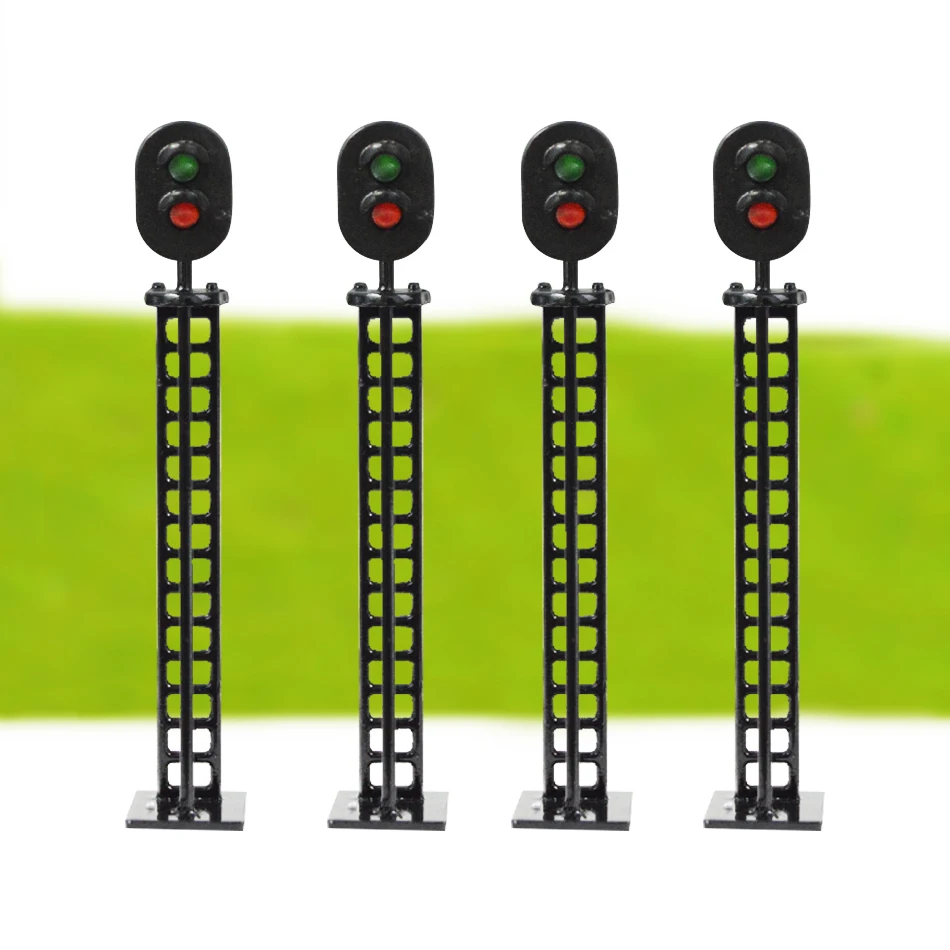 traffic signal light HO scale Model Railway& Building Layout traffic signal LED lights 12V Led Model