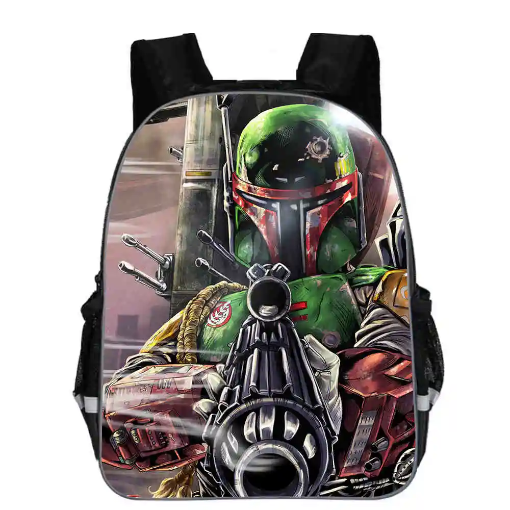 Звездные Войны Рюкзак Kylo Ren Rey Darth Vader Yoda Jedi аниме повседневные школьные сумки для маленьких мальчиков и девочек подростков Mochila подарочная сумка - Цвет: J
