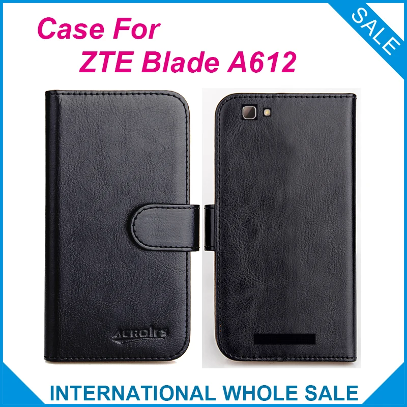 Лидер продаж! 2017 ZTE Blade A612 чехол 6 цветов высококачественный кожаный эксклюзивный