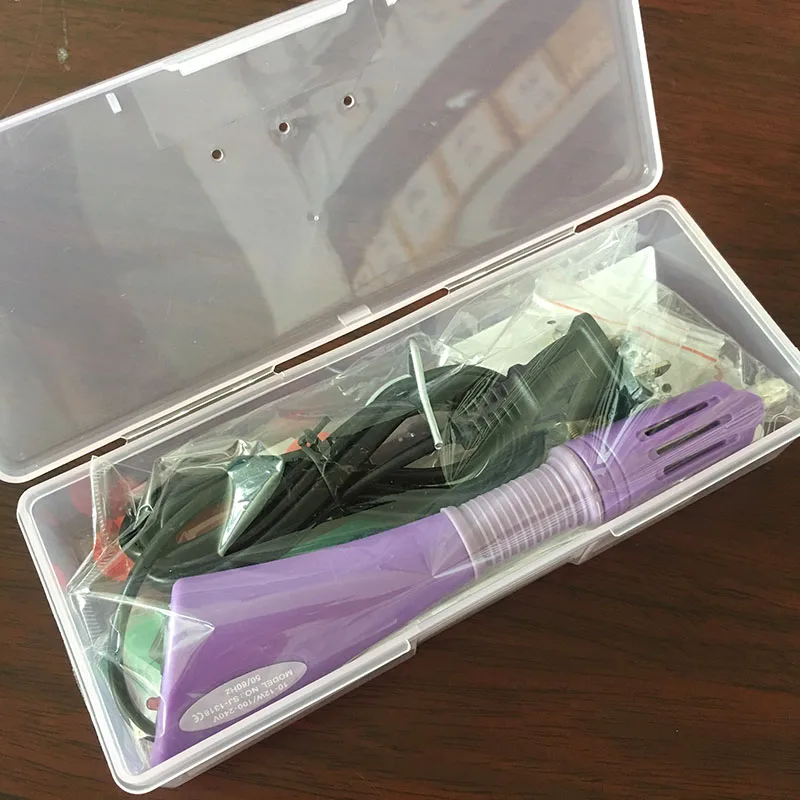 Быстро нагревается! Регулируемый розовый аппликатор для горячей фиксации с