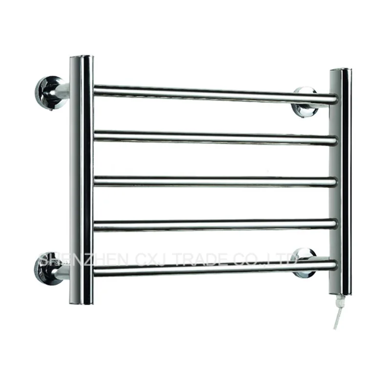 

8pcs Heated Towel Rail Holder Bathroom AccessoriesTowel Rack Stainless Steel ElectricTowel Warmer Towel Dryer & Heater Banheiro