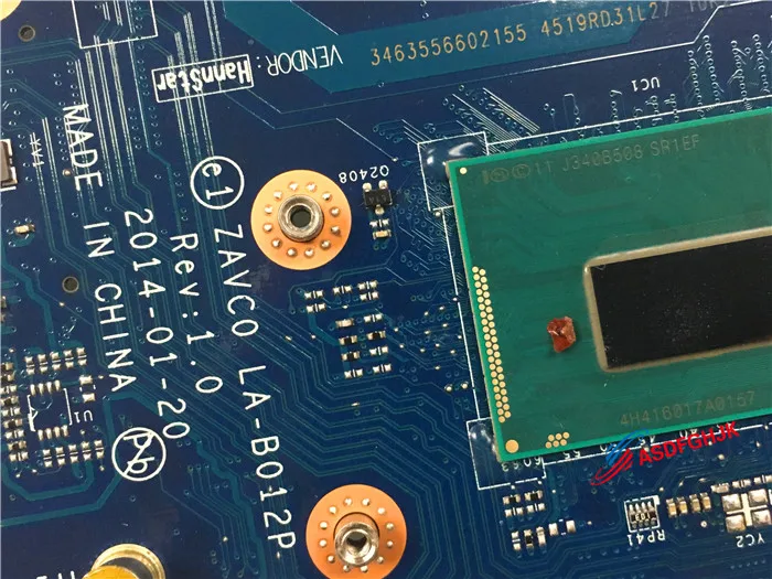 Оригинальная материнская плата для ноутбука Dell 5547 фреза 0CHTC2 CHTC2 ZAVC0 LS-B012P