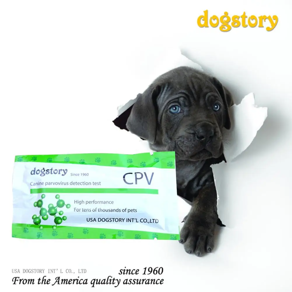 Общего назначения Pet Parvovirus тест-полоска собака медицинский тест-бумага вешалка в
