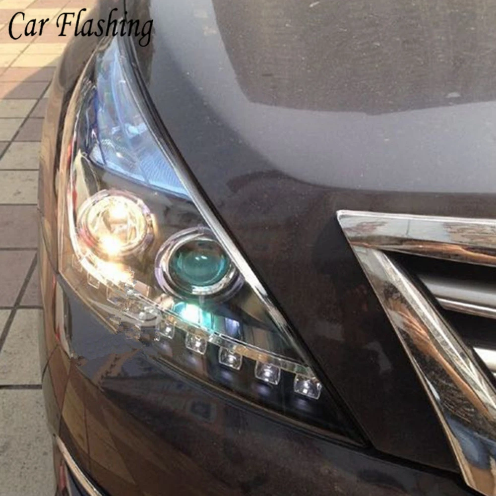 Для Nissan Teana фары 2008 2009 2010 2011 2012 Altima светодиодный фары DRL Hid вариант фара ангельский глаз луч автомобильные аксессуары