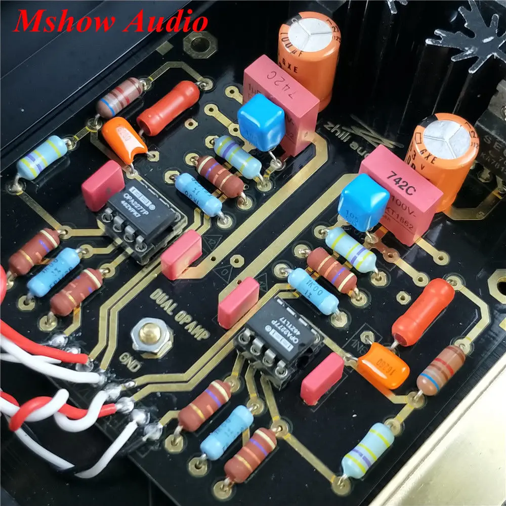 Готовые HIFI двухконтурные Фонокорректоры мм фонокорректор аудио с opa2277 высокое качество