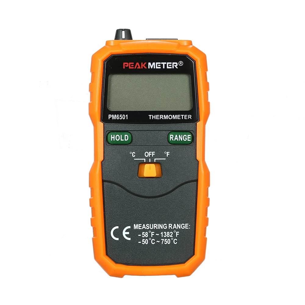 PM6501 Профессиональный ЖК дисплей беспроводной K Тип Цифровой термометр