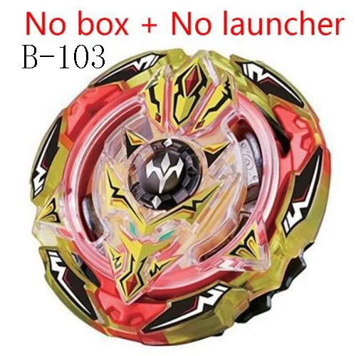 Все модели пусковых устройств Beyblades Burst игрушки GT Arena Металл Бог Fafnir волчок Bey Blade лезвия игрушки - Цвет: B103 no launcher