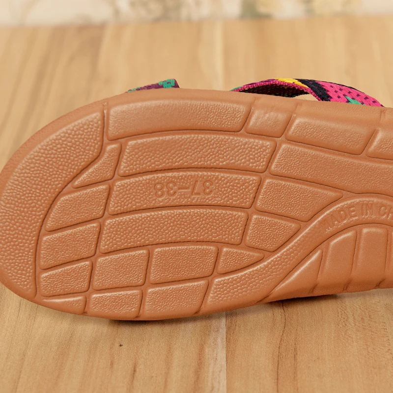 Шлепанцы унисекс льняные домашние тапки с перекрестными ремнями тихие для пота