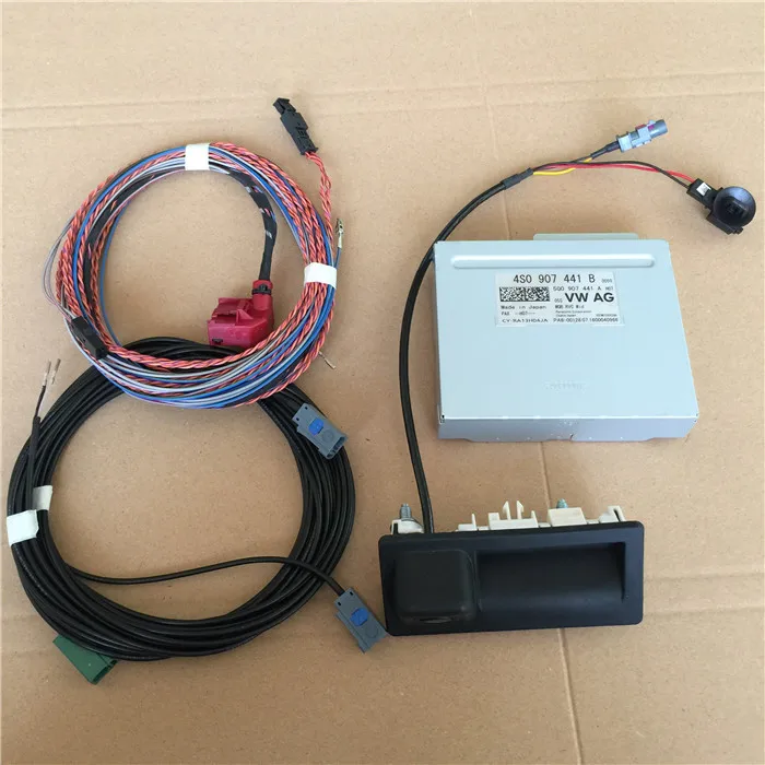 Для Audi A6 4G A7- реверсивная камера rvc камера 4S0 907 441 B+ 8V0 827 566+ USB кабель