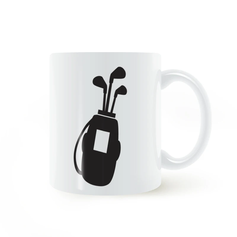 CA Golf печать кружка кофе молоко керамика творческие DIY подарки Домашний декор
