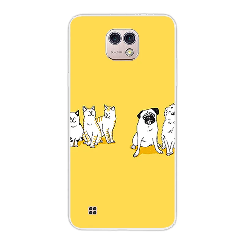 Роскошный причудливый чехол для LG X Cam чехлы задней панели K580 K580DS мягкий