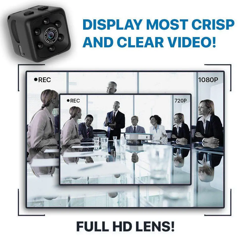 SQ11 DV DVR камера Full HD 1080P Мини Автомобильный видеорегистратор IR ночное видение
