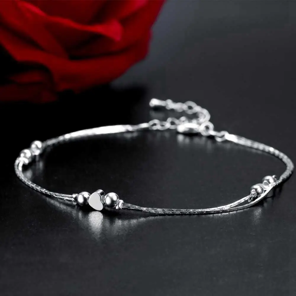 Браслет на ногу женский из серебра 925 пробы с цепочкой ногу|foot chain jewelry|anklet 925barefoot