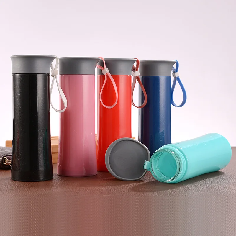 Двухслойная стеклянная бутылка для воды BAISPO термос чашка чая стеклянные чашки