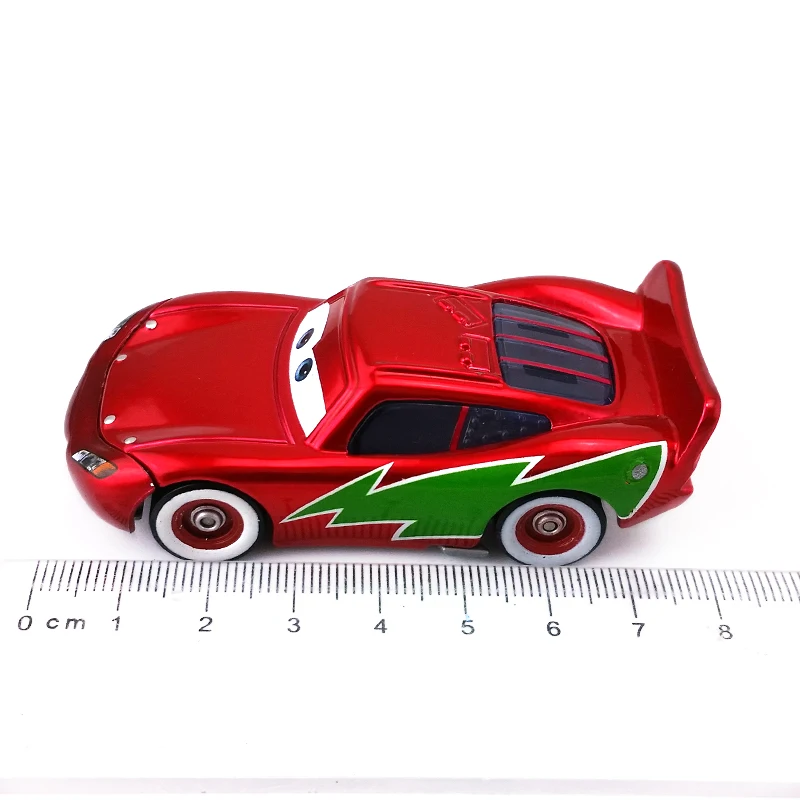 Disney Pixar Cars праздничный McQueen металлический литой под давлением игрушечный