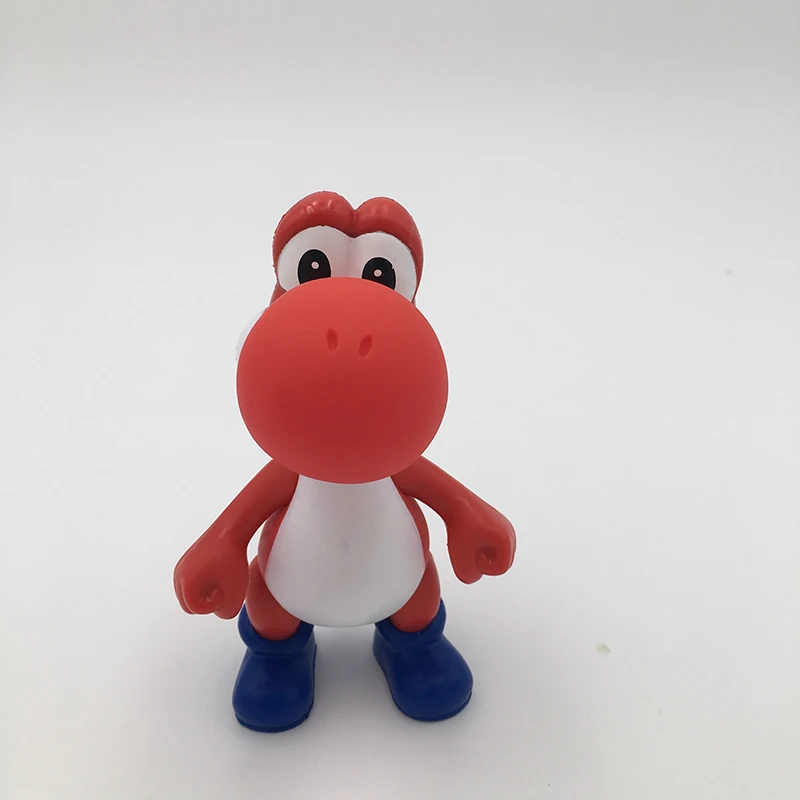 13 см Super Mario Bros Luigi Mario Yoshi Koopa Yoshi Mario Maker Odyssey Mushroom Toadette ПВХ Фигурки игрушки модель куклы