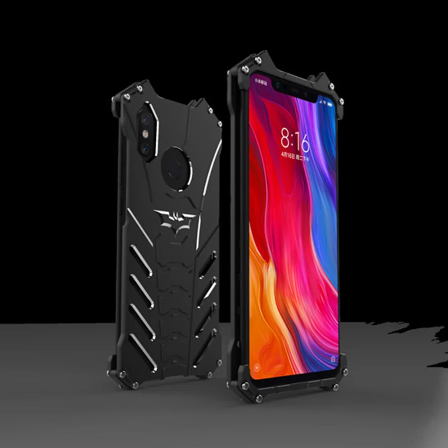 R Just для Xiaomi Mi 8 чехол SE металлический алюминиевый корпус противоударный