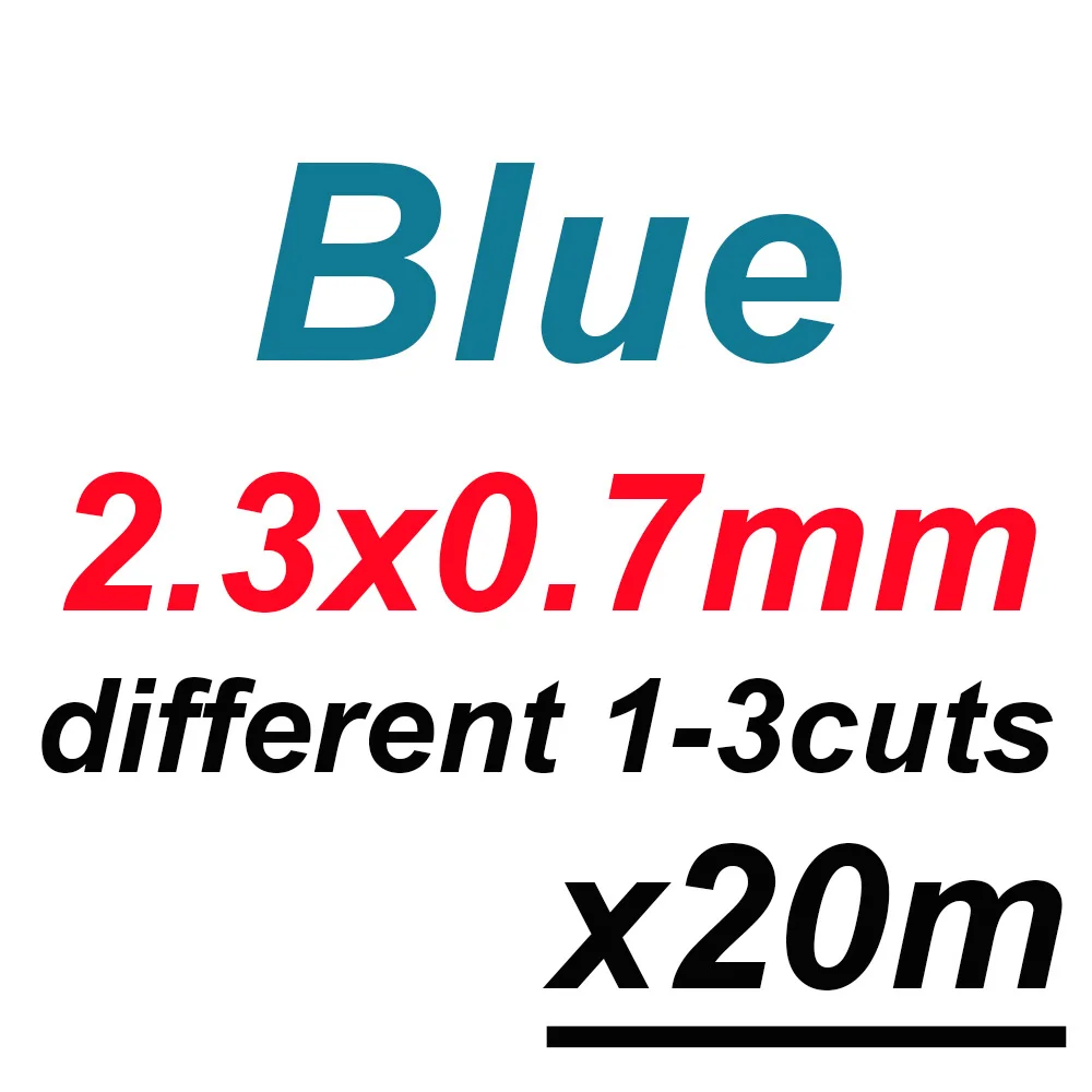 20m x2.3mm in blue Victorsense 6/9/20/100 м рыболовные канаты 2,1 мм 0,7 мм 2,3 2,5 2,9 мм латексная трубка модели полое латекс эластичный линии Рыболовные снасти - Цвет: 20m x2.3mm in blue