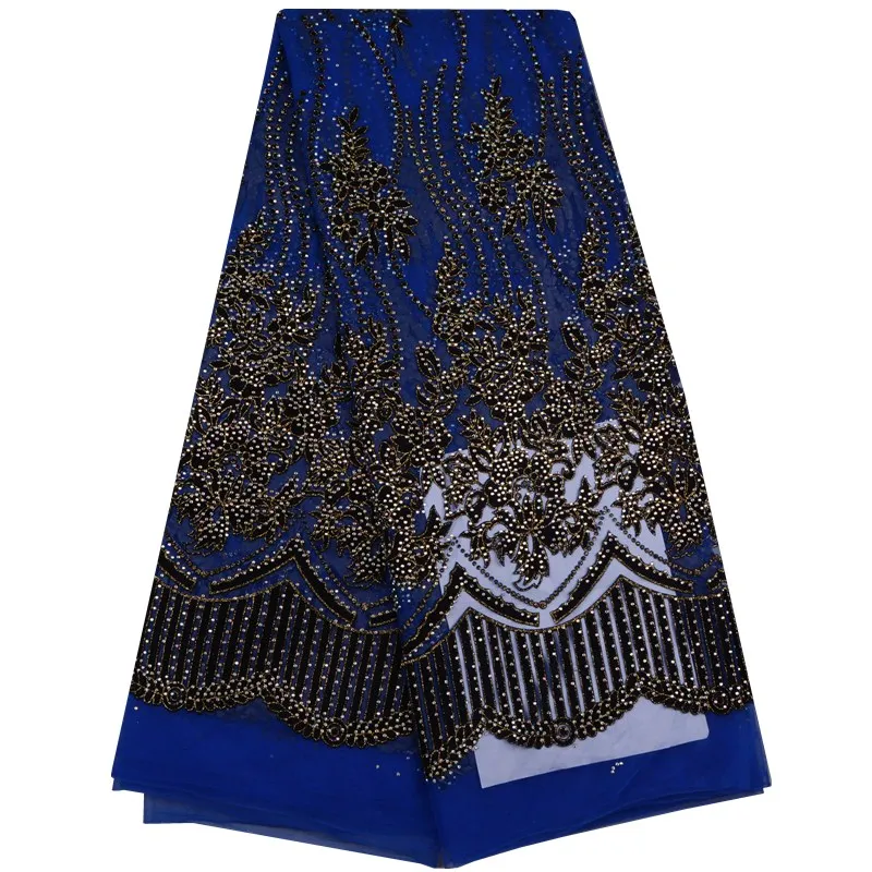 Бесплатная доставка 5 лет/лот кружево в африканском стиле с камнями много камней