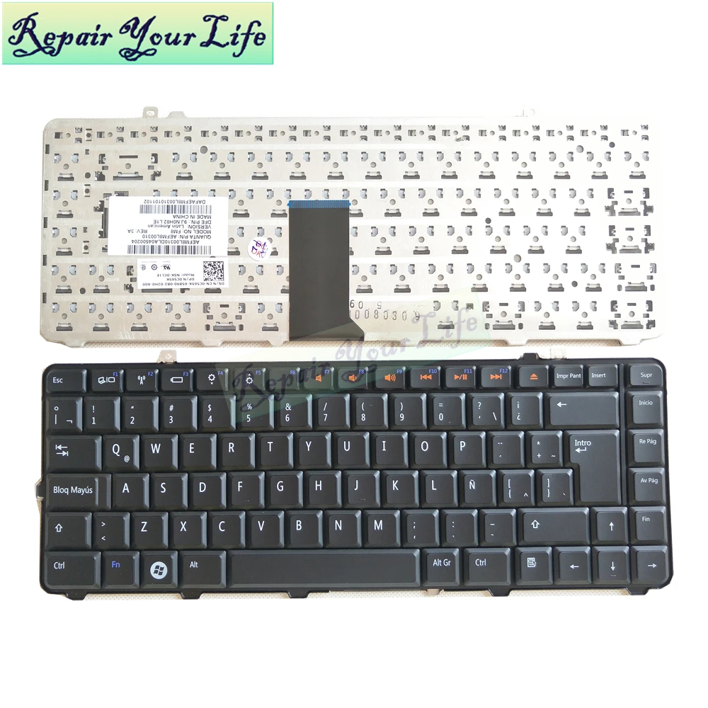Клавиатура для ноутбука Dell Studio 1557 1555 1558 1535 1536 1537 LA латинская SP Черная 0C565K 9j. N0h82.l1e NSK