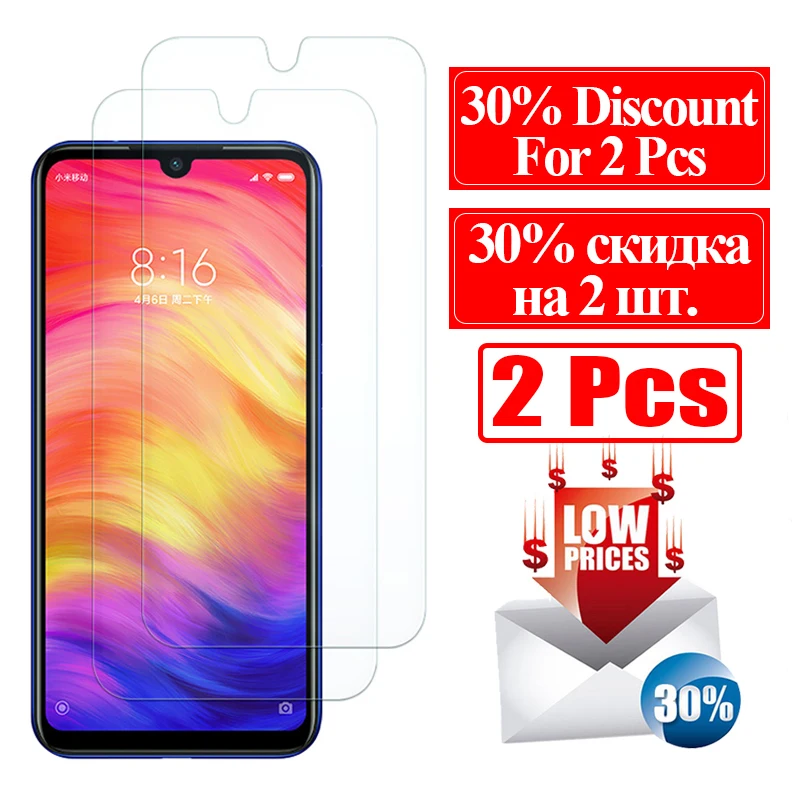 Защитное стекло на Redmi note 7 6 pro закаленное для xiaomi redme note7pro note7 7pro Защитная пленка