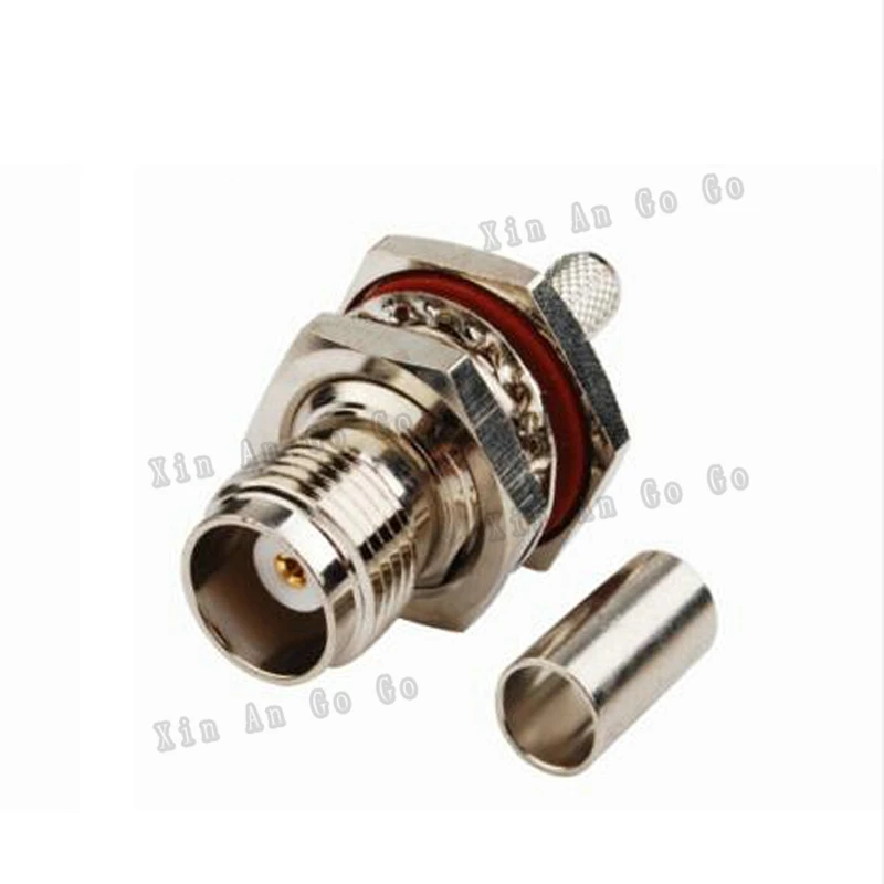 ТНК Женский обжимной радиочастотный разъем TNC Джек Обжимные Клещи для RG58 RG142 LMR195