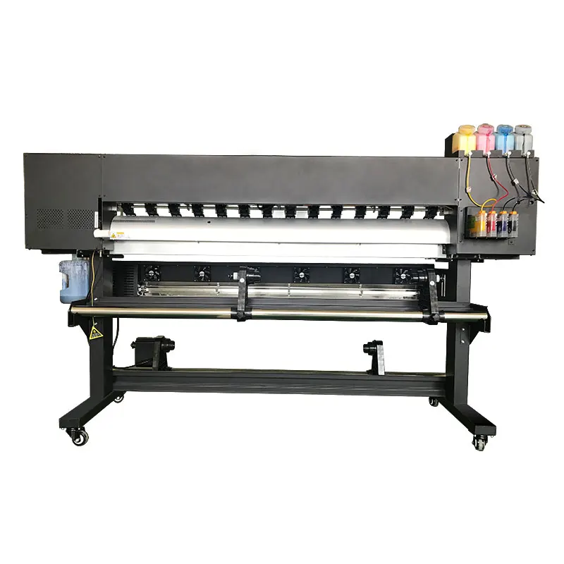 5Ft /1600Mm Large Format Digital Inkjet Printer For Vinyl And Canvas Eco Solvent Printer Xp600