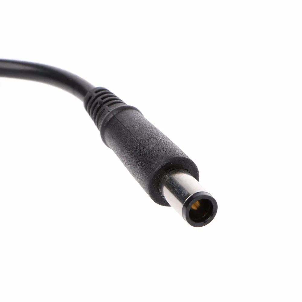 7.4x5.0mm DC Tip Plug Round Connector Laptop Power Cable For HP / Dell Notebook