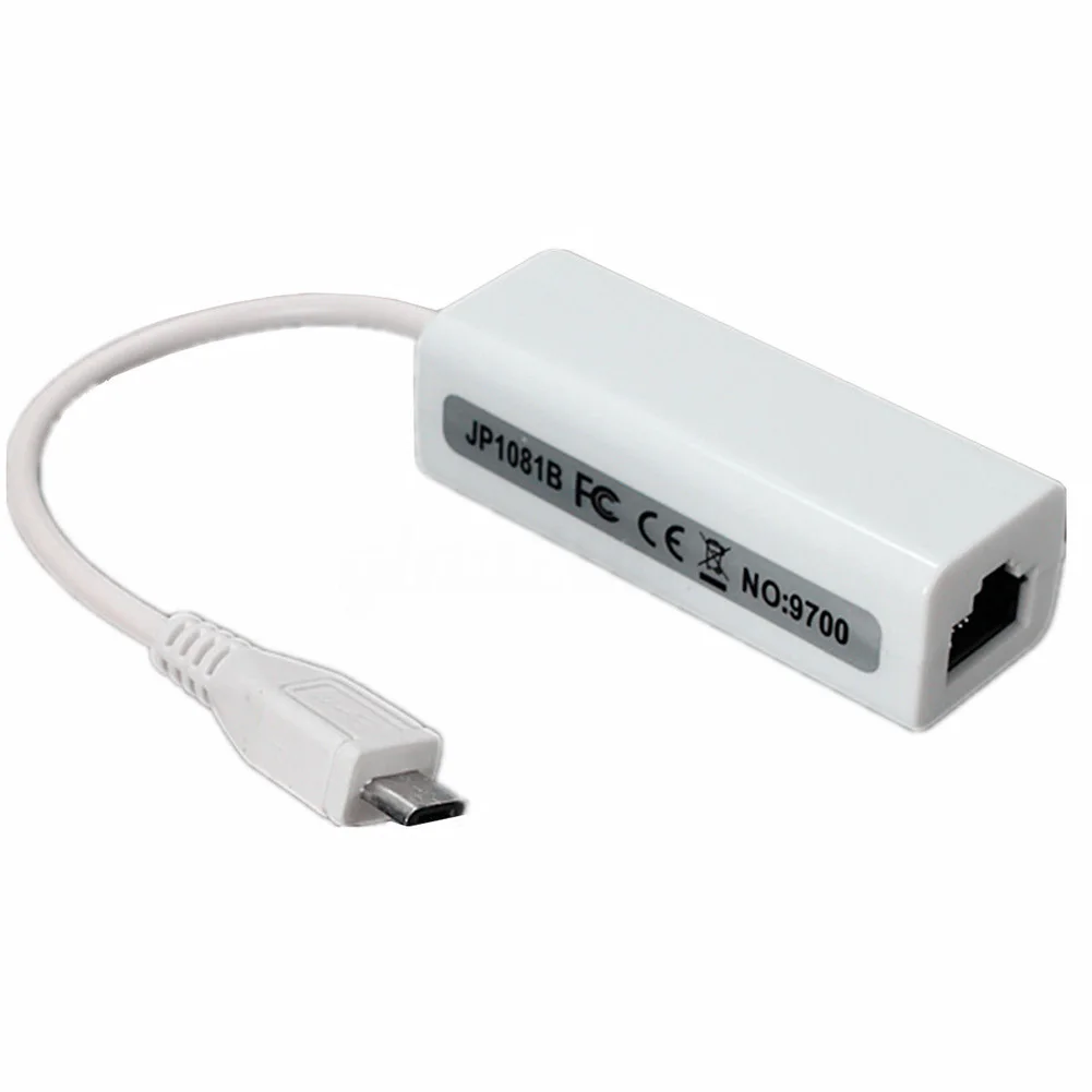 Micro USB 2 0 5P в RJ45 сети Lan Ethernet адаптер-конвертер для планшетных ПК SGA998 | Компьютеры и