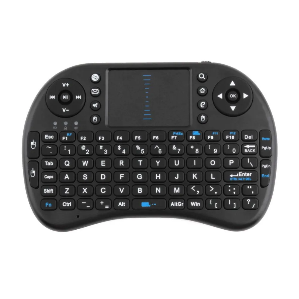Мини беспроводная клавиатура 2 4G с тачпадом портативная для ПК Android TV