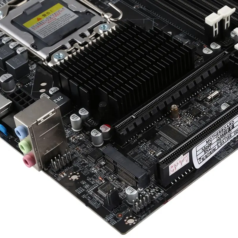 Jia Huayu X58 настольная материнская плата LGA 1366 DDR3 компьютерная Материнская плата Intel материнская плата