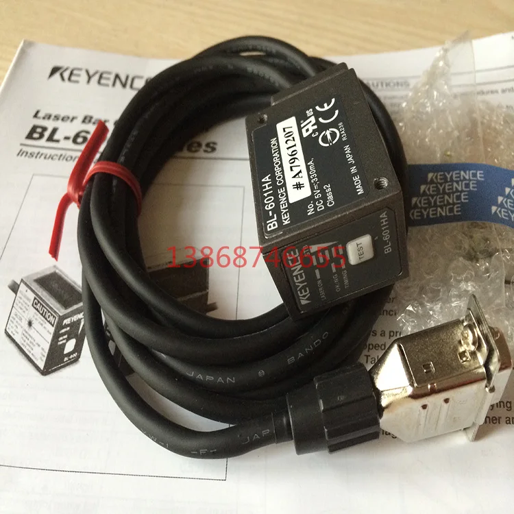 Япония Keyence KEYENCE считыватель штрих-кодов BL-601HA BL-601HAC1 Инструменты
