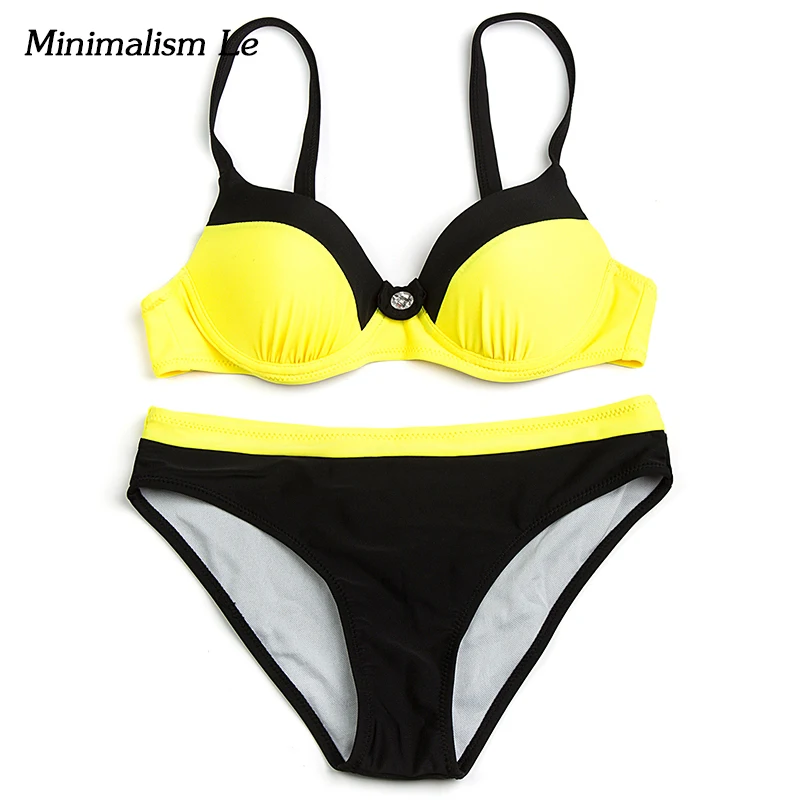 Seazea Striped Bikini Maillot Beach Wear 2018 Monokini Bandage Women Swimwear Swimsuit Biquini Bathing Suits ER734 |