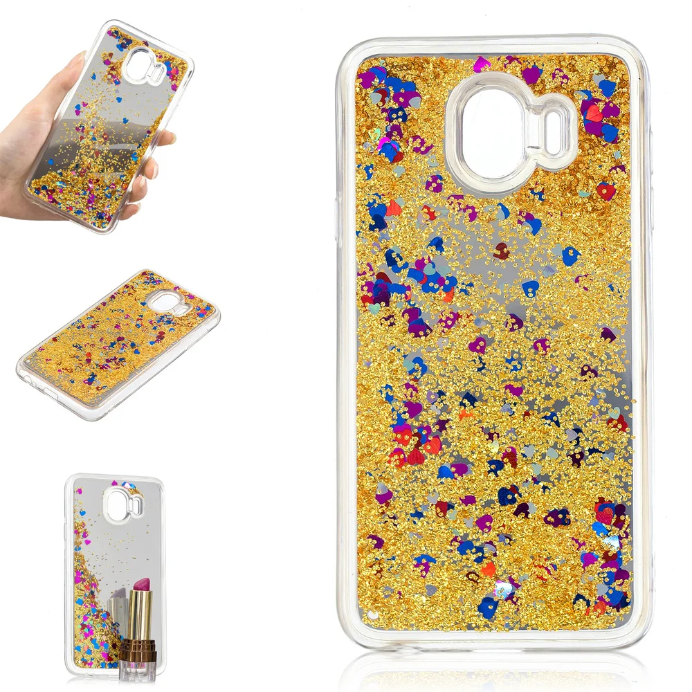 Bling Quicksand зеркальный чехол для Samsung Galaxy A3 A5 J3 J5 2017 J2 Prime Pro S7 Edge A6 S8 S9 Plus A8 J4 J6 J8 2018 Note