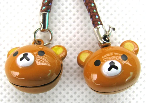 50 шт. подвеска в виде колокольчиков с логотипом Rilakkuma | Украшения и аксессуары
